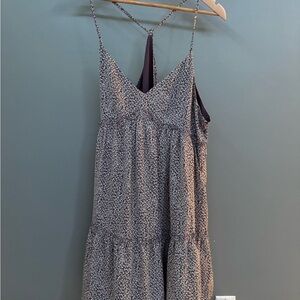 Wishlist Plum Floral Sleeveless Dress